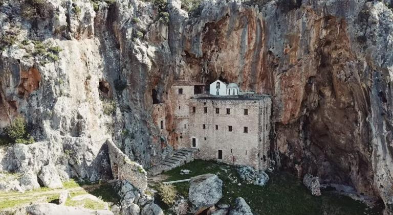 Ιερά Μονή Αγίου Δημητρίου Αυγò: Δεσπόζει επιβλητική στην Αργολίδα (vid)