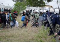 Διαβατά: Δικάστηκαν στο αυτόφωρο τρεις πρόσφυγες για τα επεισόδια του Σαββάτου