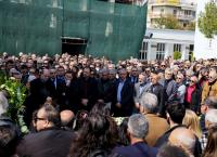 Κηδεία Βασίλη Λυριτζή: Το τελευταίο “αντίο” στον αγαπητό δημοσιογράφο