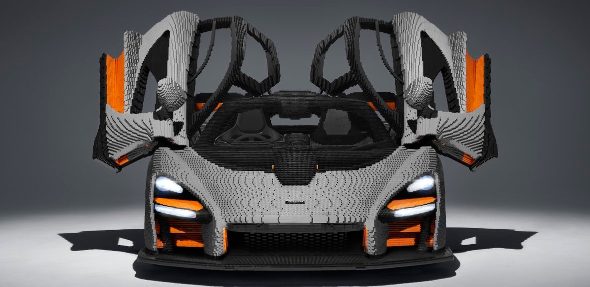 McLaren Senna: Ένα ομοίωμα από τουβλάκια LEGO σε φυσικό μέγεθος
