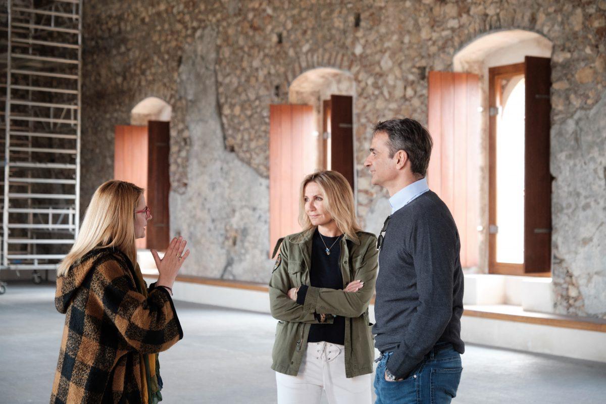 Κυριάκος Μητσοτάκης: Επίσκεψη στον Μυστρά