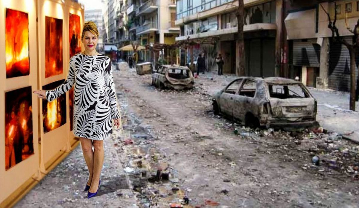 Το twitter ξεσαλώνει για τα Εξάρχεια – Μονμάρτη της Παπακώστα (pics)