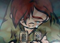 Κουασιμόδος: Ο κωδωνοκρούστης που λάτρεψε την Εσμεράλδα “δακρύζει” για την Παναγία των Παρισίων (pics)