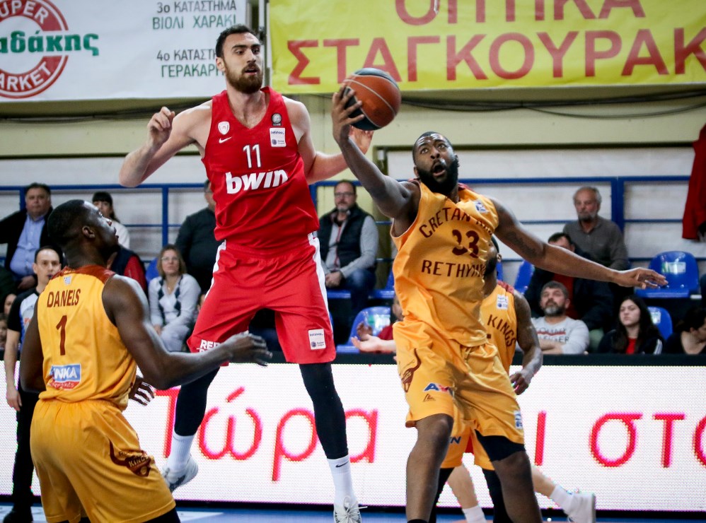 Ρέθυμνο – Ολυμπιακός: 58-92