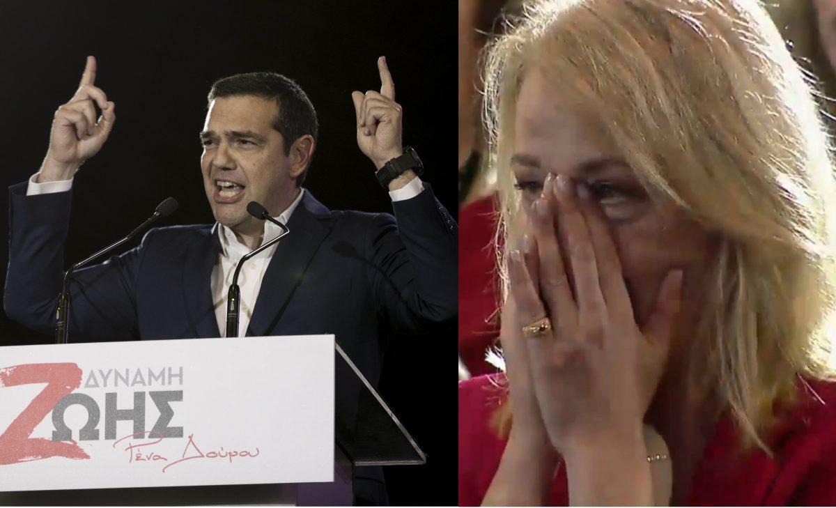 Περιφερειακές Εκλογές 2019: “Ασπίδα” Τσίπρα σε Δούρου – Τον χειροκρότησε δακρυσμένη (vid)