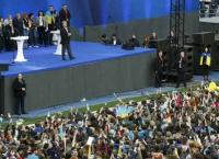 Εκλογές Ουκρανία: Με debate στο Ολυμπιακό Στάδιο του Κιέβου έκλεισε η προεκλογική εκστρατεία