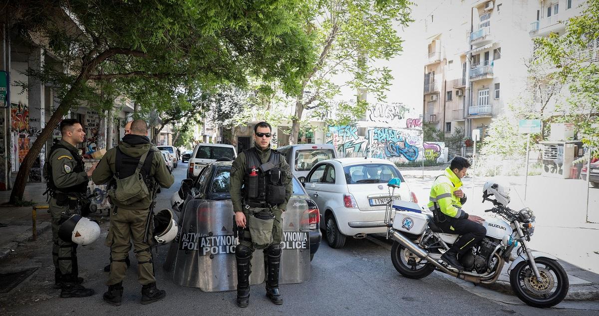 Εξάρχεια: Επιχείρηση της Αστυνομίας για ναρκωτικά βρίσκεται σε εξέλιξη