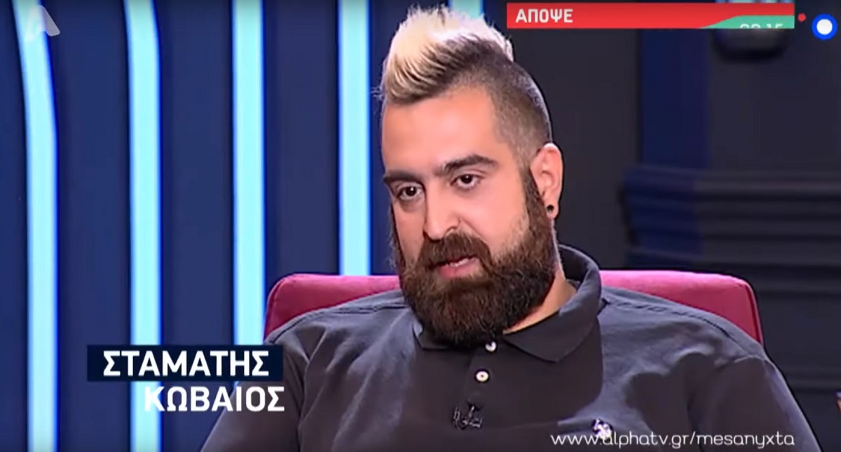 Σταμάτης Κωβαίος: Ο διαγωνιζόμενος του Masterchef με τα… ιδιαίτερα μαλλιά μιλάει στην Ελεονώρα Μελέτη (vid)