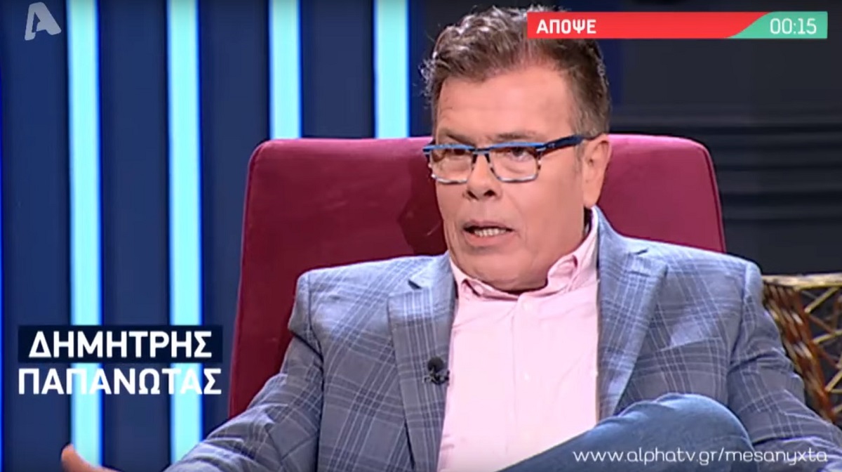 Δημήτρης Παπανώτας: Αποκαλυπτικός στην Ελεονώρα Μελέτη (vid)