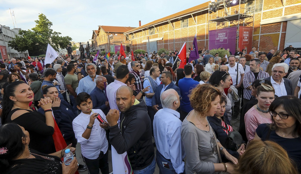 Εκλογές 2019: Προσαγωγές πριν από την ομιλία Τσίπρα