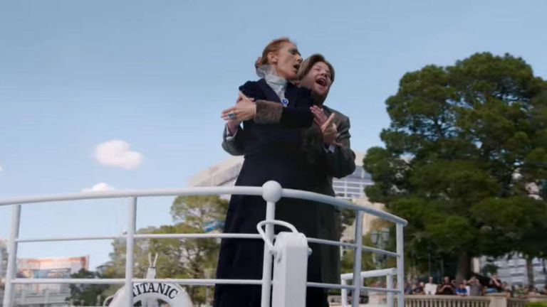 Celine Dion: Αναδημιούργησε την πιο εικονική σκηνή του Τιτανικού (vid)