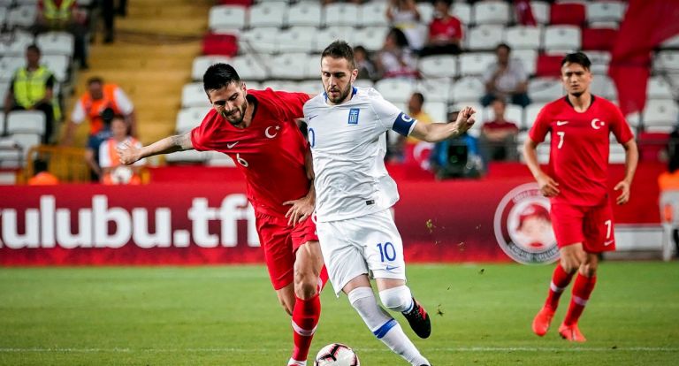 Τουρκία – Ελλάδα: H Εθνική δέχθηκε δυο γκολ σε 17’