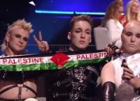 Eurovision 2019: Οι σημαίες της Παλαιστίνης (vid)