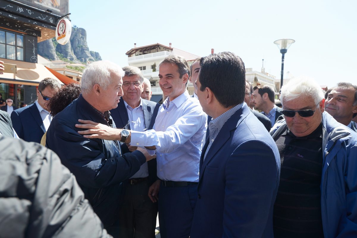 Μητσοτάκης: “Μόνο εμείς μπορούμε να δώσουμε λύση στα προβλήματα της Ελλάδας”