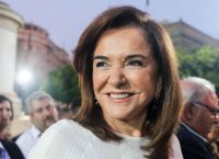 Εκλογές 2019: Με τα εγγόνια της ψήφισε η Ντόρα Μπακογιάννη