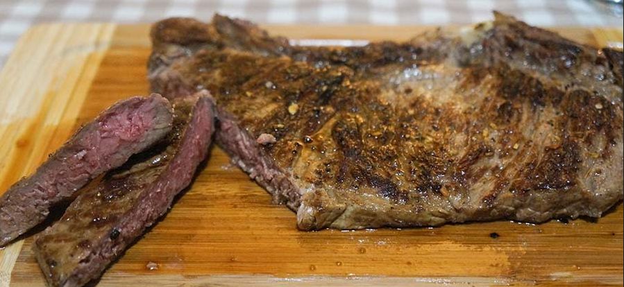 Μοσχαρίσιες μπριζόλες στο τηγάνι