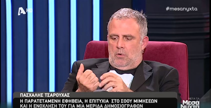 Πασχάλης Τσαρούχας: Το ξέσπασμα του στην Ελεονώρα Μελέτη (vid)