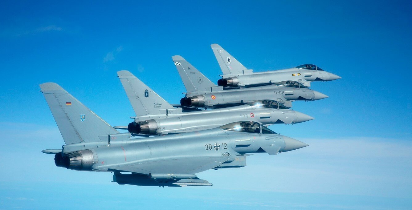 Δύο Eurofighter συγκρούστηκαν στον γερμανικό εναέριο χώρο