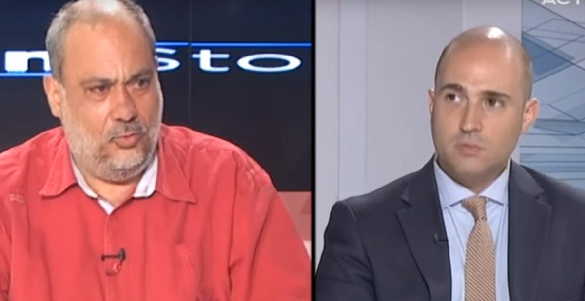 Ρουμελιώτης: «Θα σου ρίξω κουτουλιά» – Μπογδάνος: «Αντέχω» (vid)