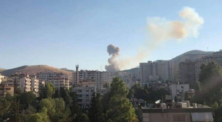 Συρία: Μεγάλη έκρηξη στο κέντρο της Δαμασκού