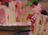 Τούρτα raspberries: Εντυπωσιακό και εύκολο γλυκό