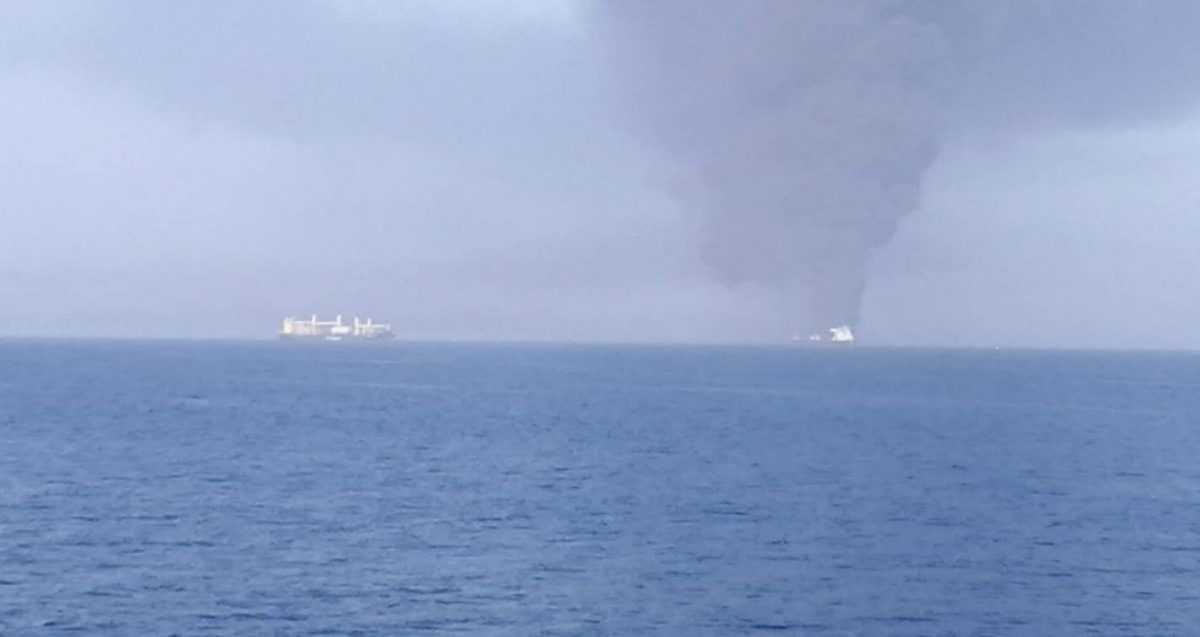 Κόλπος του Ομάν: Εκρήξεις σε δύο τάνκερ – Παγκόσμιος συναγερμός