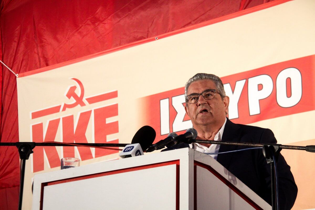 Δημήτρης Κουτσούμπας: “Ένα ισχυρό ΚΚΕ θα αποτρέπει τα αντιλαϊκά μέτρα”