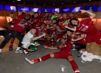 Champions League: Ξέφρενο πάρτι στα αποδυτήρια της Λίβερπουλ (vid)