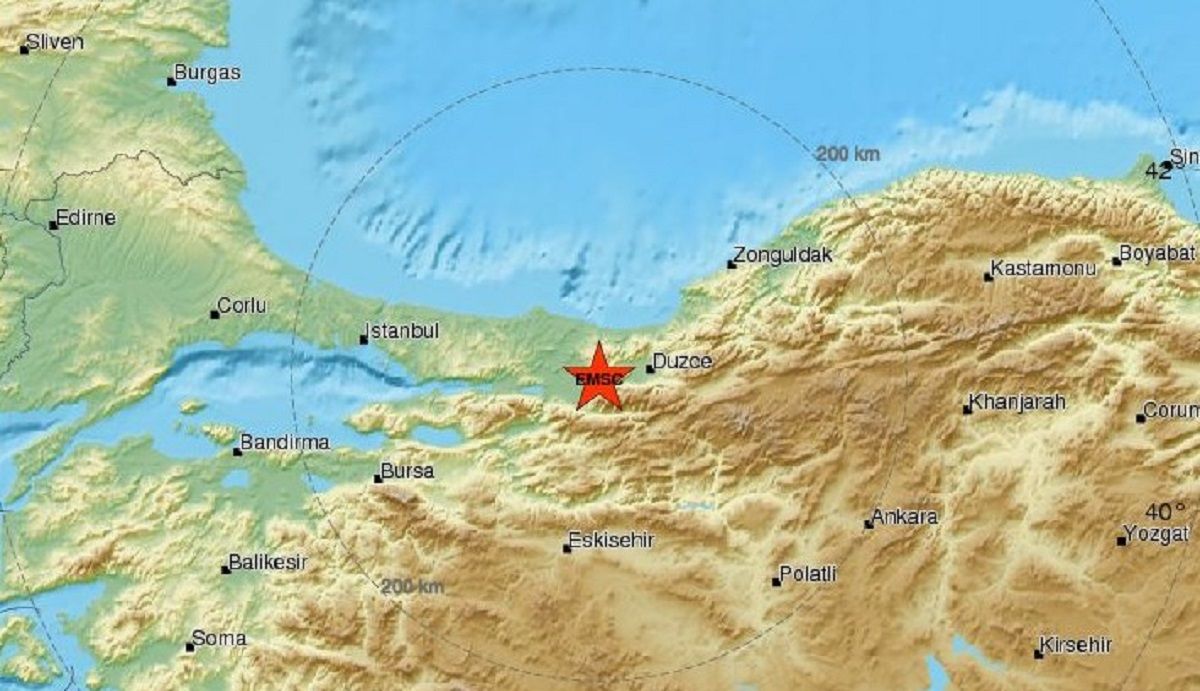 Σεισμός τώρα: Ισχυρή δόνηση στην Τουρκία