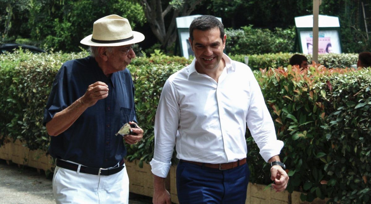 Αλέξης Τσίπρας – Βασίλης Βασιλικός: Έκαναν βόλτα και ήπιαν καφέ στο Ζάππειο (pics)
