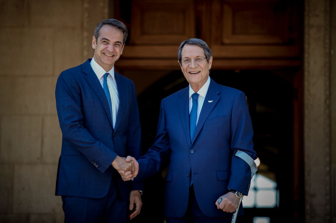 Κυριάκος Μητσοτάκης: Οι δηλώσεις του από την Κύπρο και η ατάκα του Αναστασιάδη