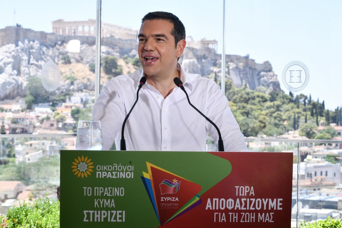 Αλέξης Τσίπρας: Ανακοίνωσε εκλογική συμπόρευση με τους Οικολόγους Πράσινους