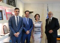 Άδωνις Γεωργιάδης: Μίλησε για επενδύσεις με τη νέα πρέσβη του Ισραήλ