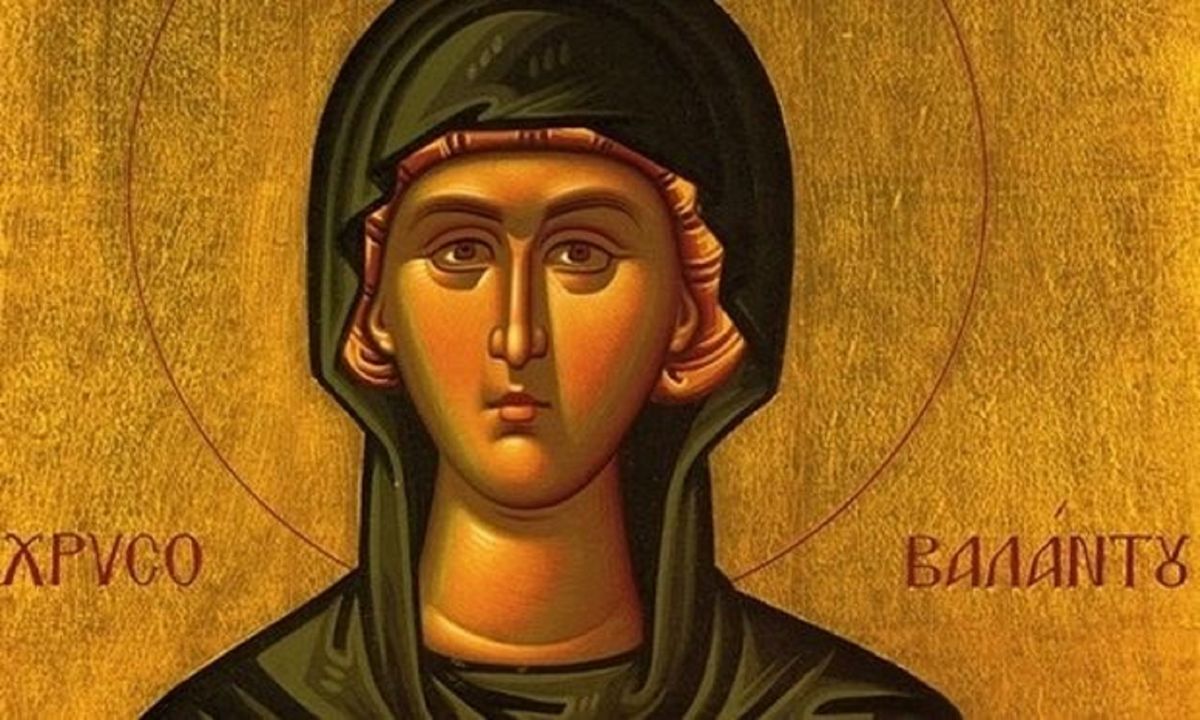 Αγία Ειρήνη Χρυσοβαλάντου: Η εκκλησία τιμά τη μνήμη της στις 28 Ιουλίου