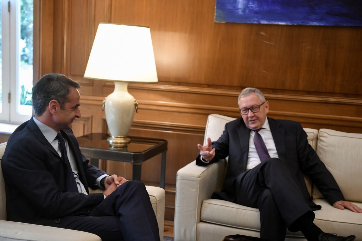 Κυριάκος Μητσοτάκης: Η συνάντηση με τον Κλάους Ρένκλινγκ