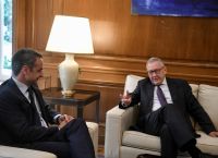 Κυριάκος Μητσοτάκης: Η συνάντηση με τον Κλάους Ρένκλινγκ