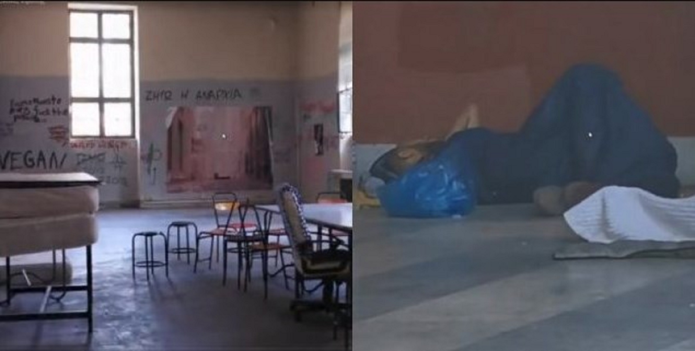 Πολυτεχνείο: Καταστροφές από αντιεξουσιαστές στο κτίριο Γκίνη