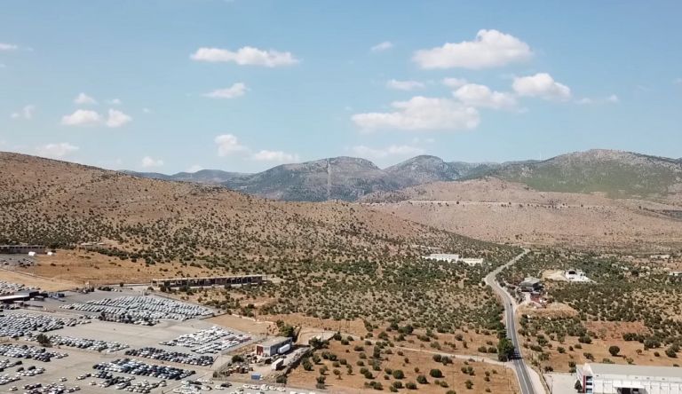 Σεισμός Αττική: Το επίκεντρο του μεγάλου σεισμού από ψηλά (vid)