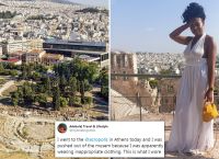 Ακρόπολη: Βρετανίδα travel blogger κατηγορεί για ρατσισμό την ελληνική αστυνομία