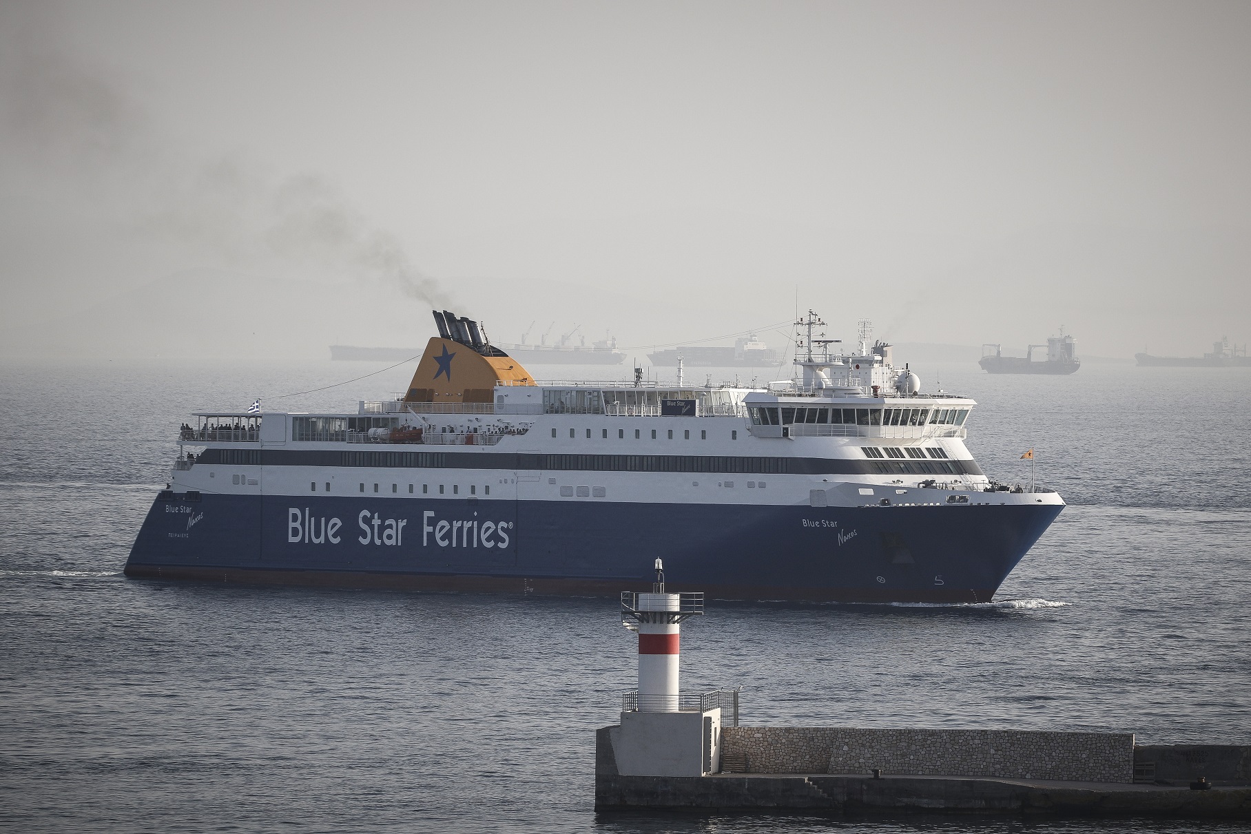 Blue Star Νάξος: Επιστρέφει στον Πειραιά λόγω βλάβης