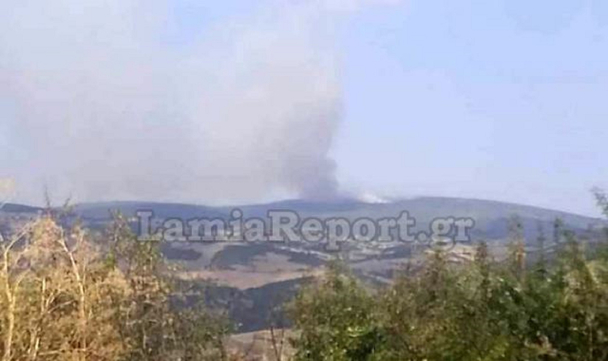 Φωτιά τώρα: Ξέσπασε πυρκαγιά στο Δομοκό