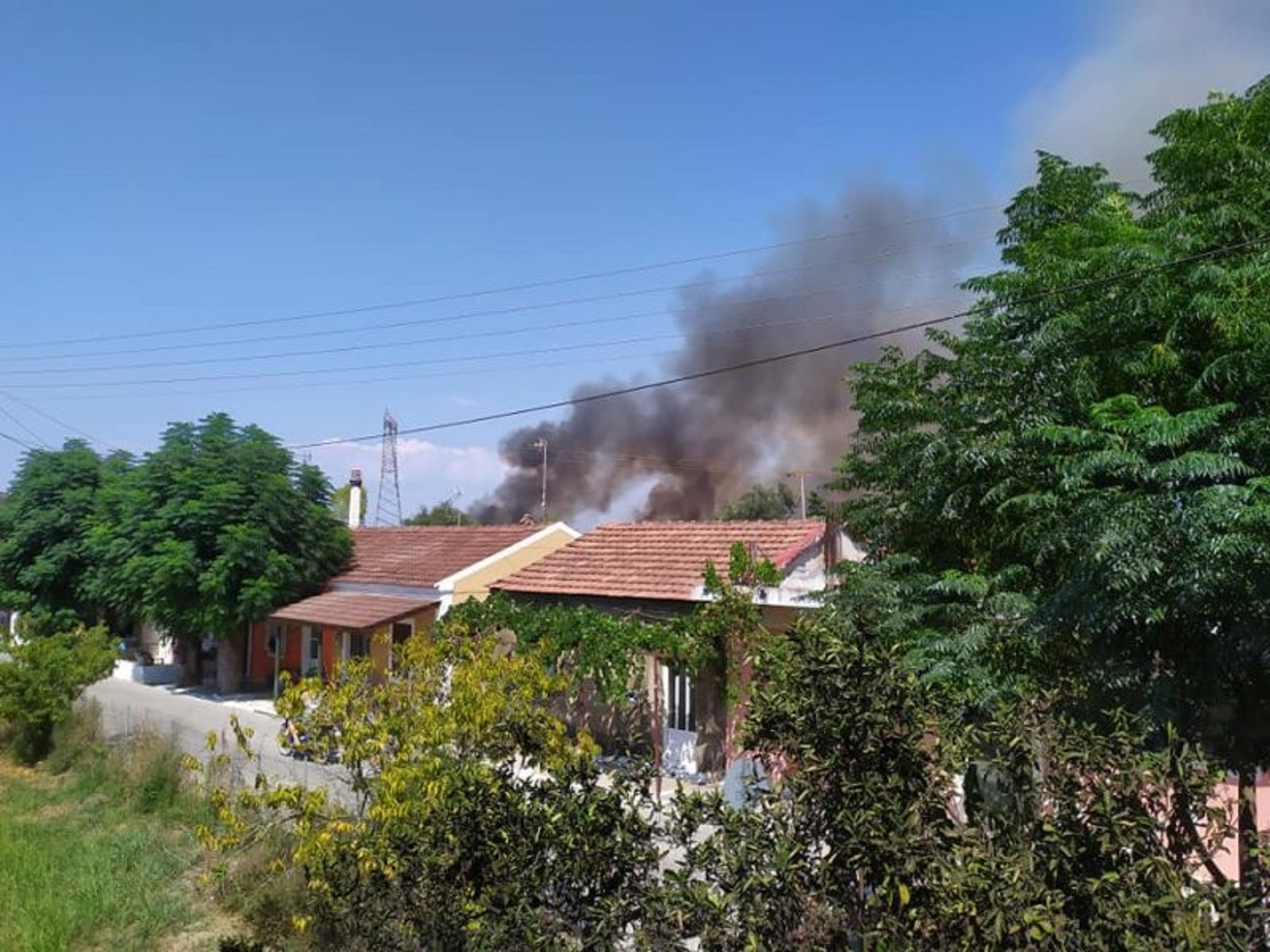 Φωτιά τώρα: Πυρκαγιά σε αγροτική περιοχή στην Κέρκυρα