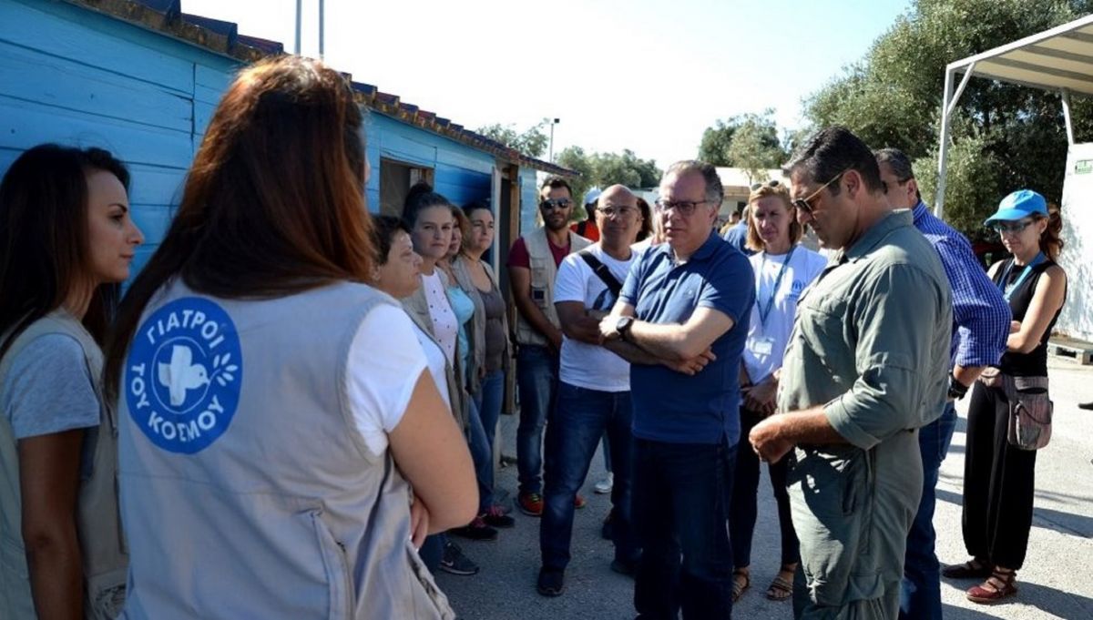 Γιώργος Κουμουτσάκος: Τα τρία μηνύματα του μετά την επίσκεψη σε δομές παραμονής αιτούντων άσυλο