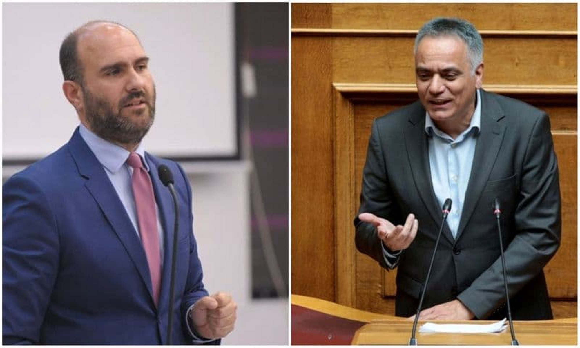 Μαλλιά κουβάρια Μαρκόπουλος Σκουρλέτης στη Βουλή με “γαλλικά”