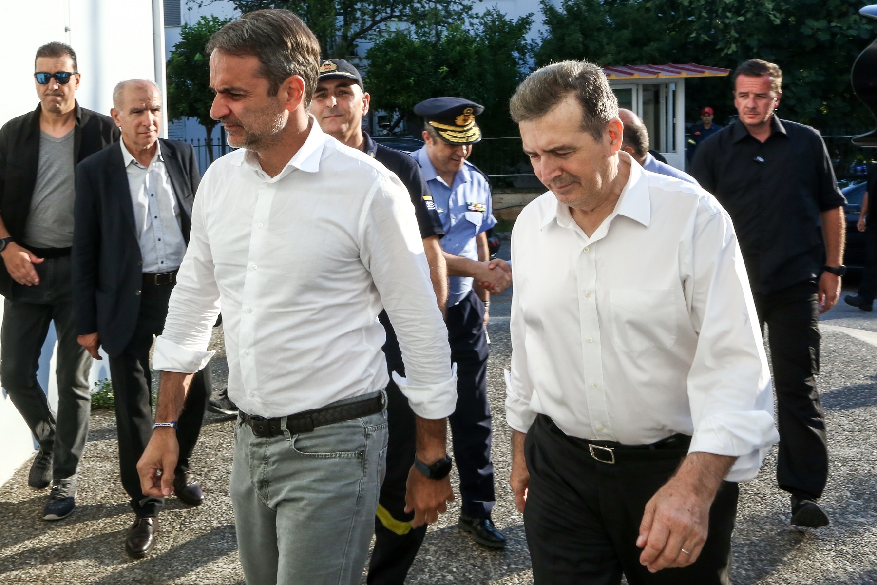 Κυριάκος Μητσοτάκης: Στο Κέντρο Επιχειρήσεων ο πρωθυπουργός