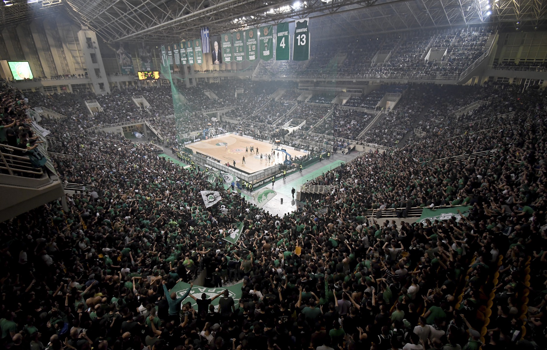 Euroleague: Το ΟΑΚΑ μεταξύ των γηπέδων με την κορυφαία ατμόσφαιρα [pic]