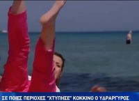 Δημοσιογράφος του ΑΝΤ1 πήγε να πέσει από ξαπλώστρα εν ώρα ρεπορτάζ (vid)