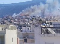 Φωτιά τώρα στον Βύρωνα
