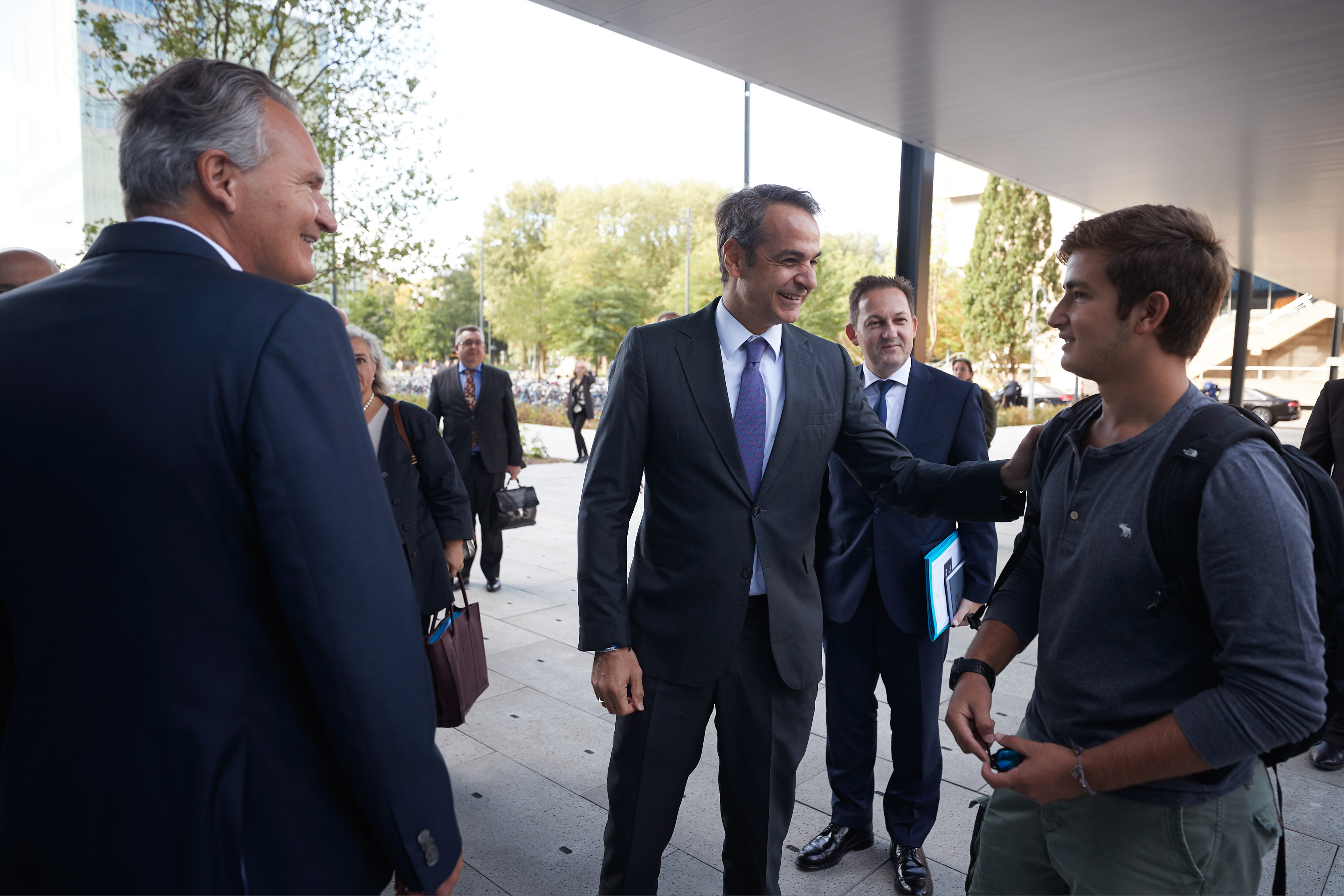 Κυριάκος Μητσοτάκης: Η συνάντησή του με Έλληνα φοιτητή στο Ινστιτούτο Brainport του Αϊντχόβεν