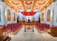 Εργασίες στο Τεκτονικό Μέγαρο της Αχαρνών